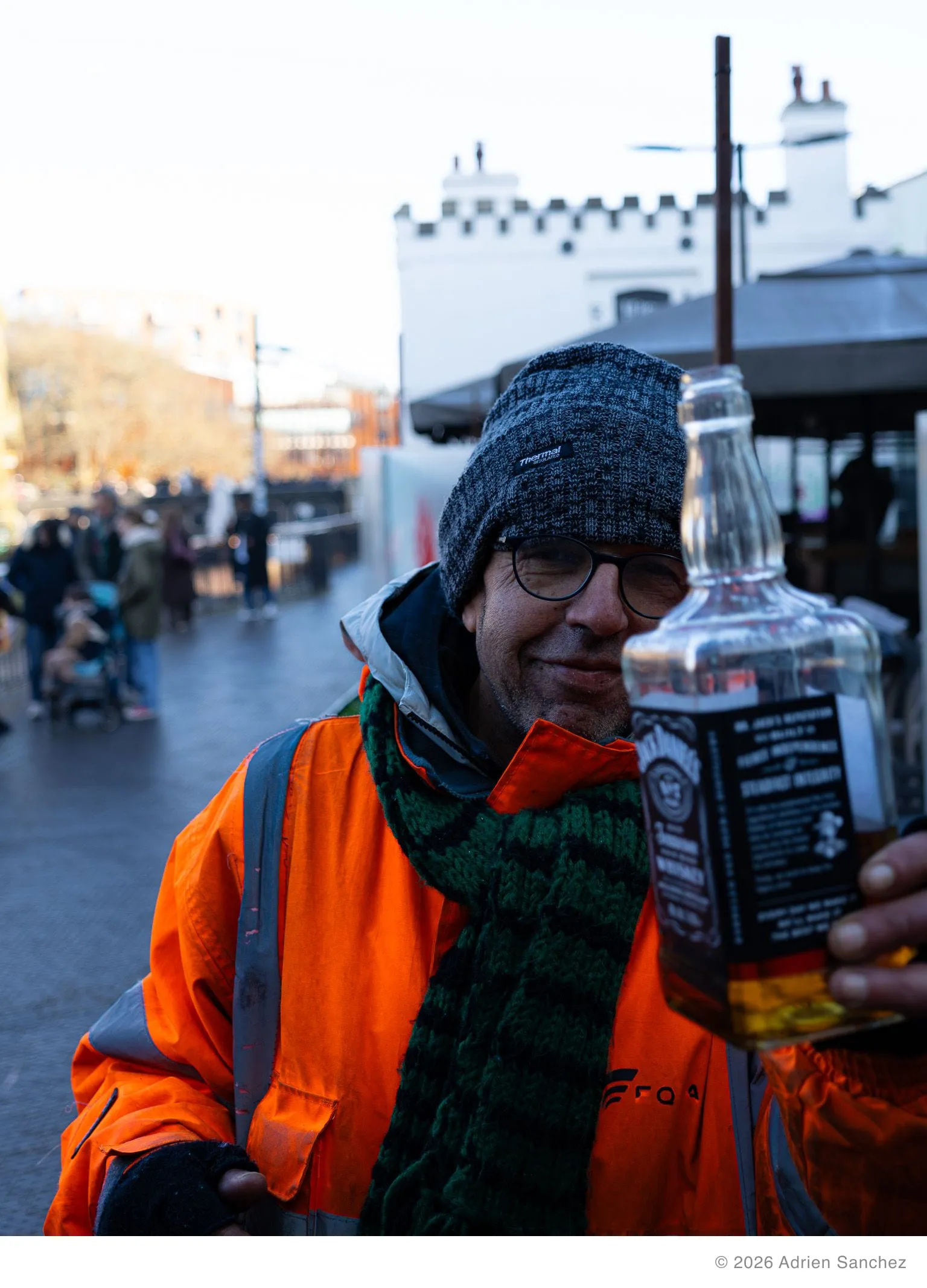 A bottle for new year
