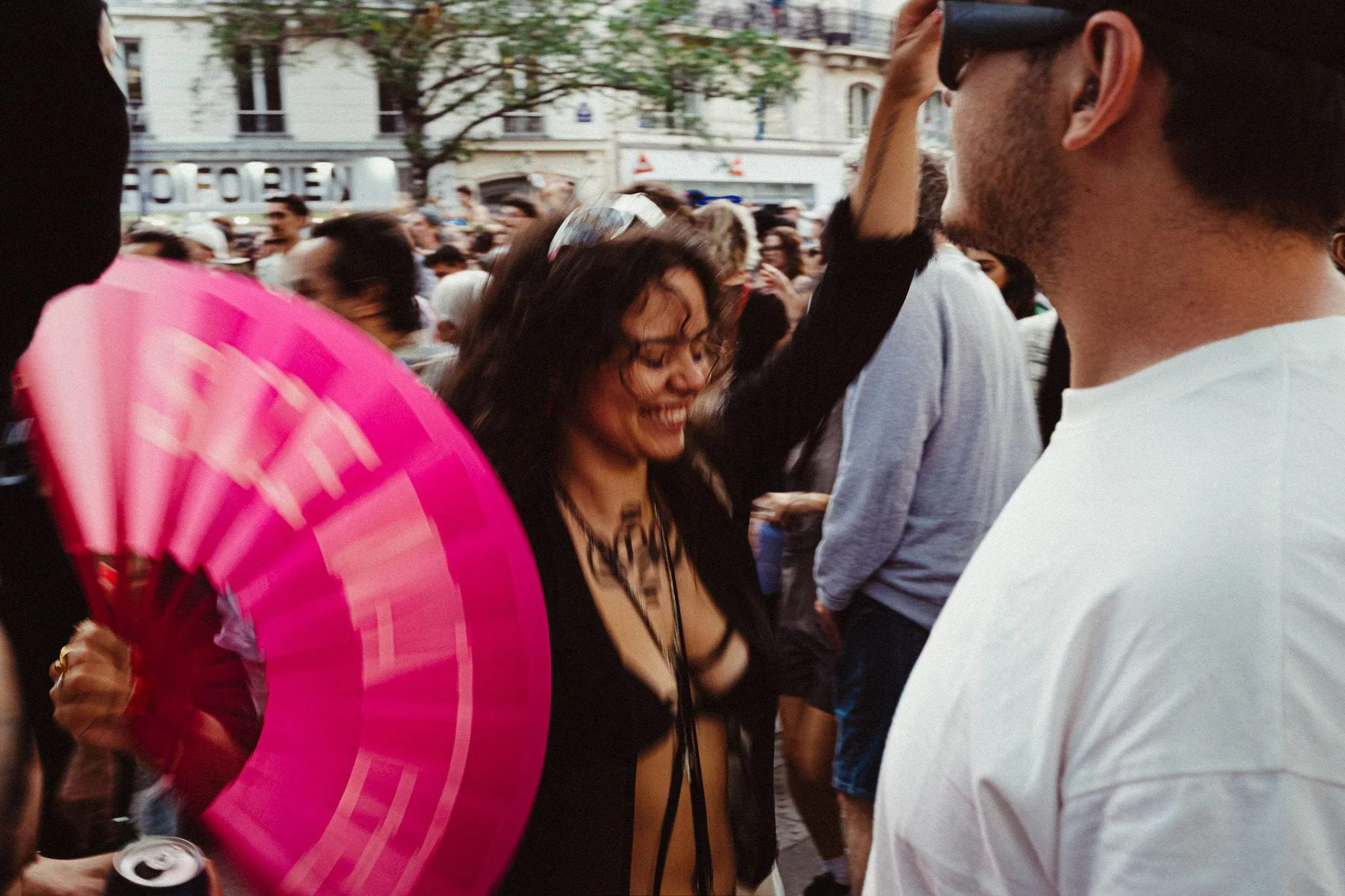 Pink fan 3