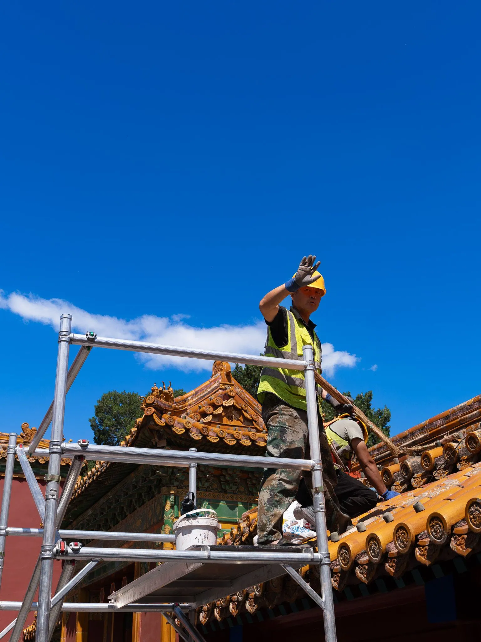 Roof restoration