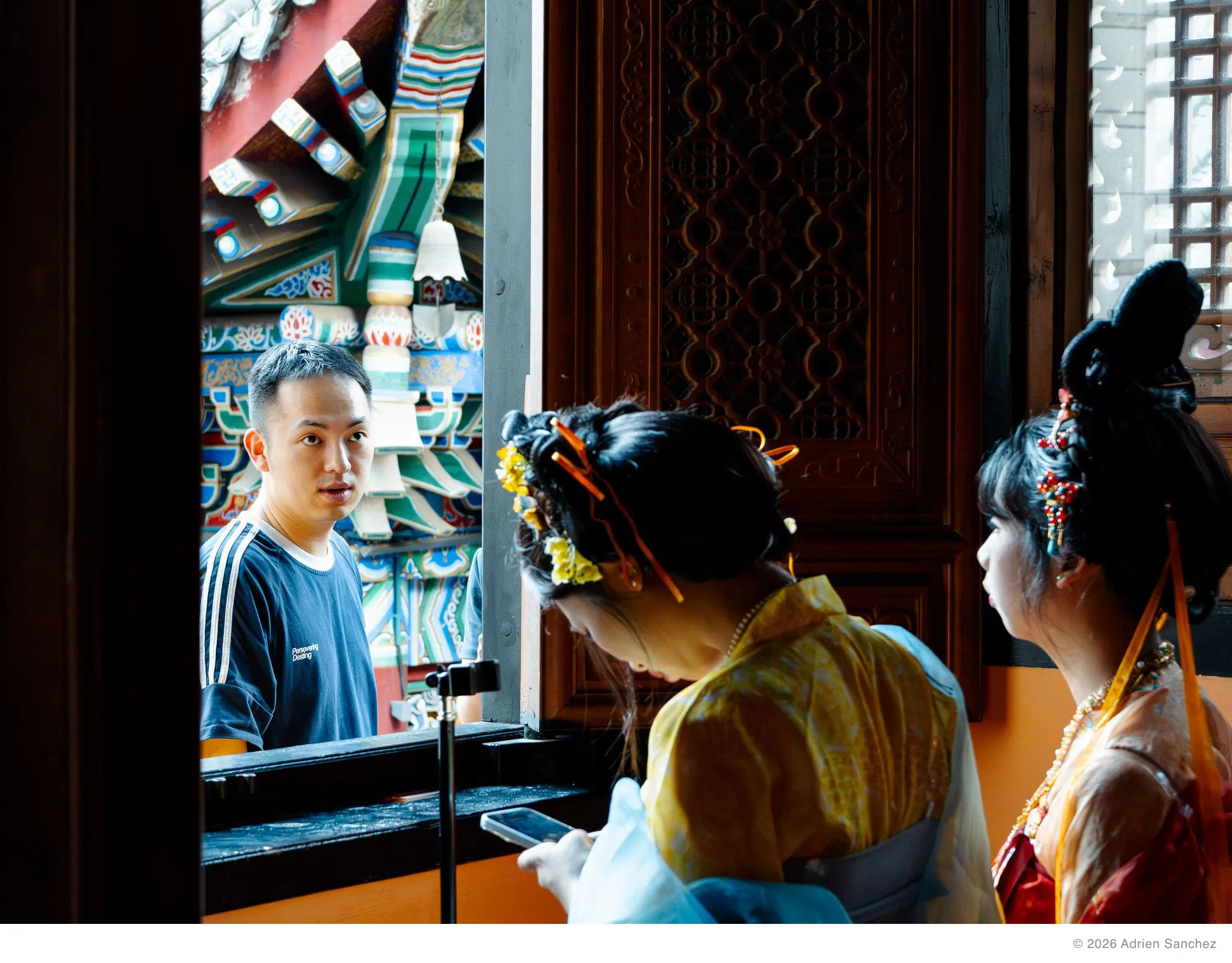Costumes in the temple