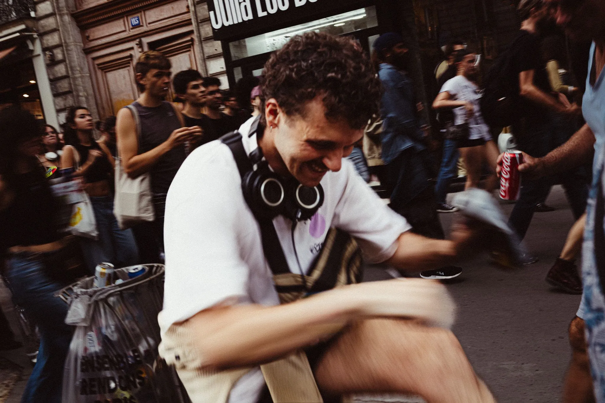 Headphones dance
