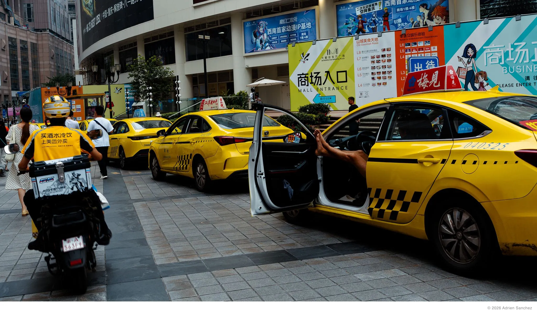 Yellow taxis