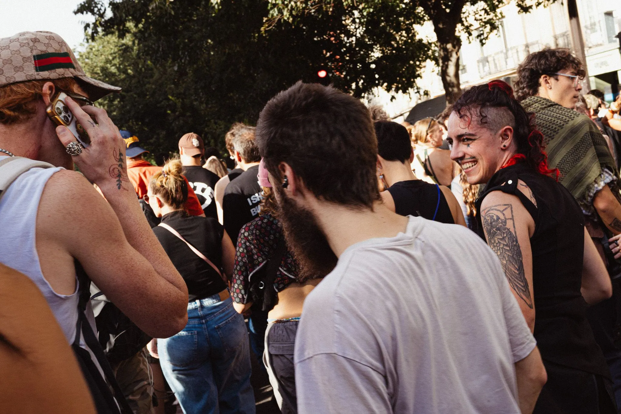 Mohawk smile