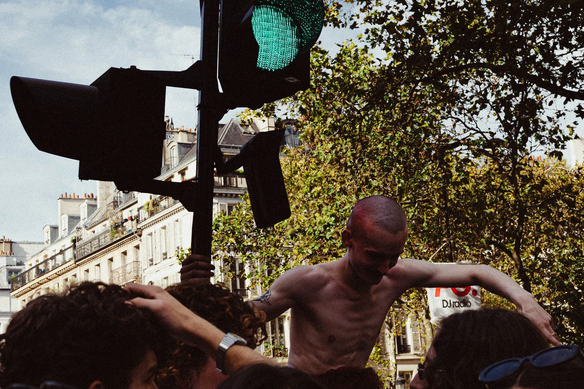 Climbing the traffic light